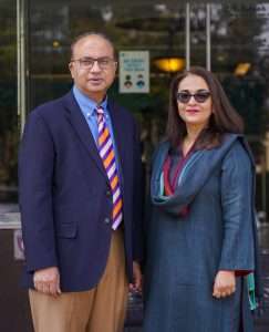 Dr-ASMA SANA AZIM with Dr dr azim jahangir khan